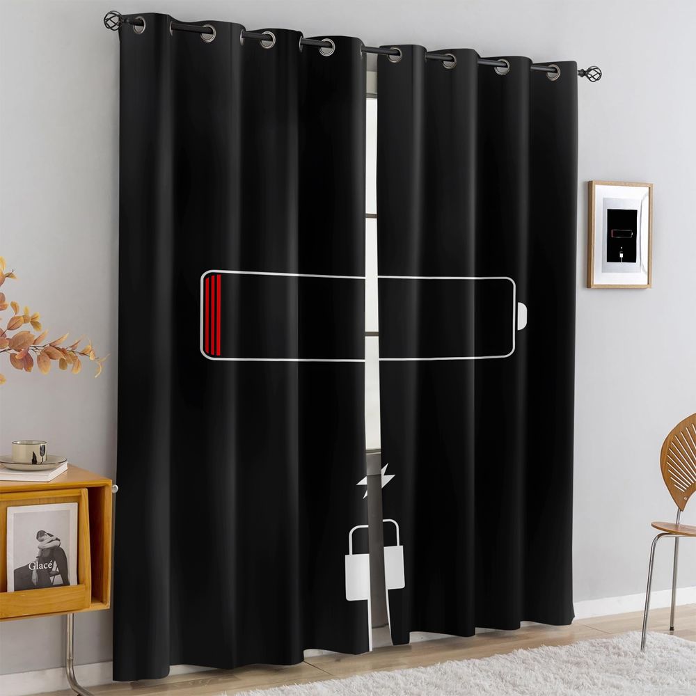 High Tech Office Room - Gorden Minimalis Anti Cahaya dengan Pengisian