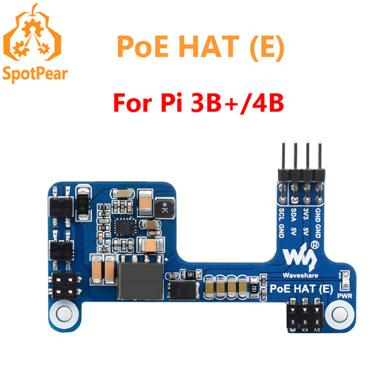 Power Over Ethernet - Topi Raspberry Pi PoE Power over