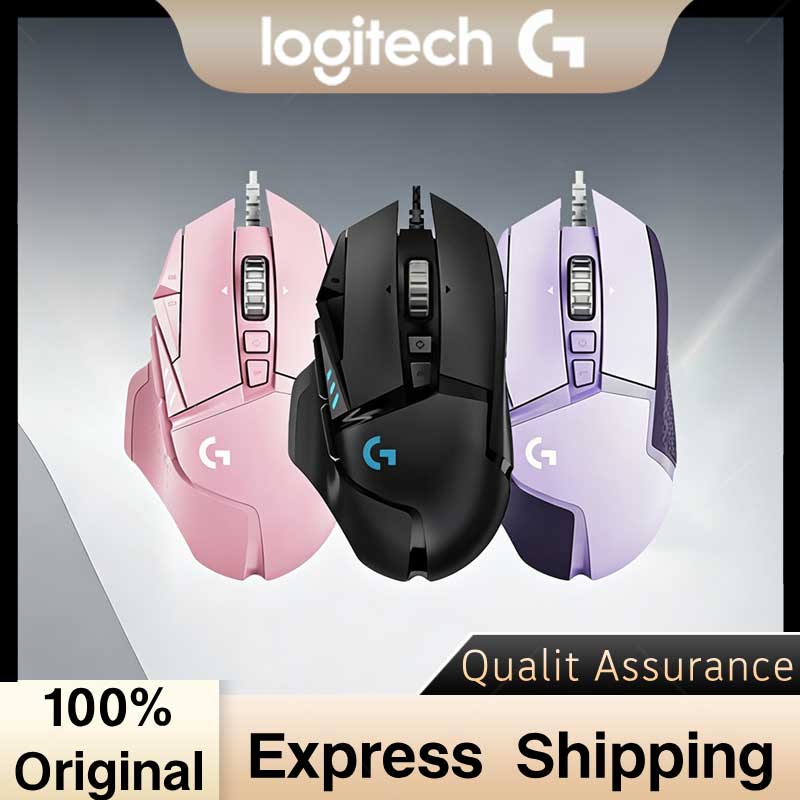 Logitech Mouse G502 - Logitech G502 HERO Mouse Gaming Berkabel