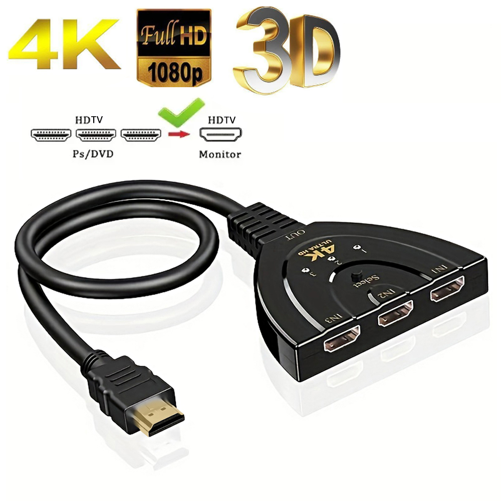 Hdmi Matrix Switch - 4K X 2K 3 Port HDTV