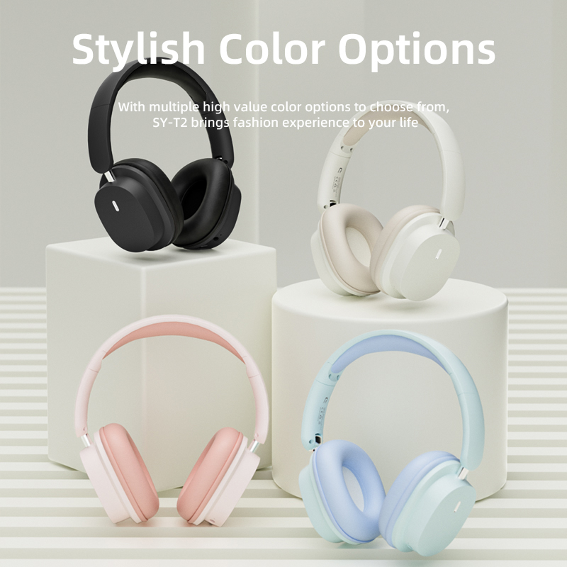 Office Tech Essentials - SY-T2 Headset Bluetooth Nirkabel dengan Mikrofon