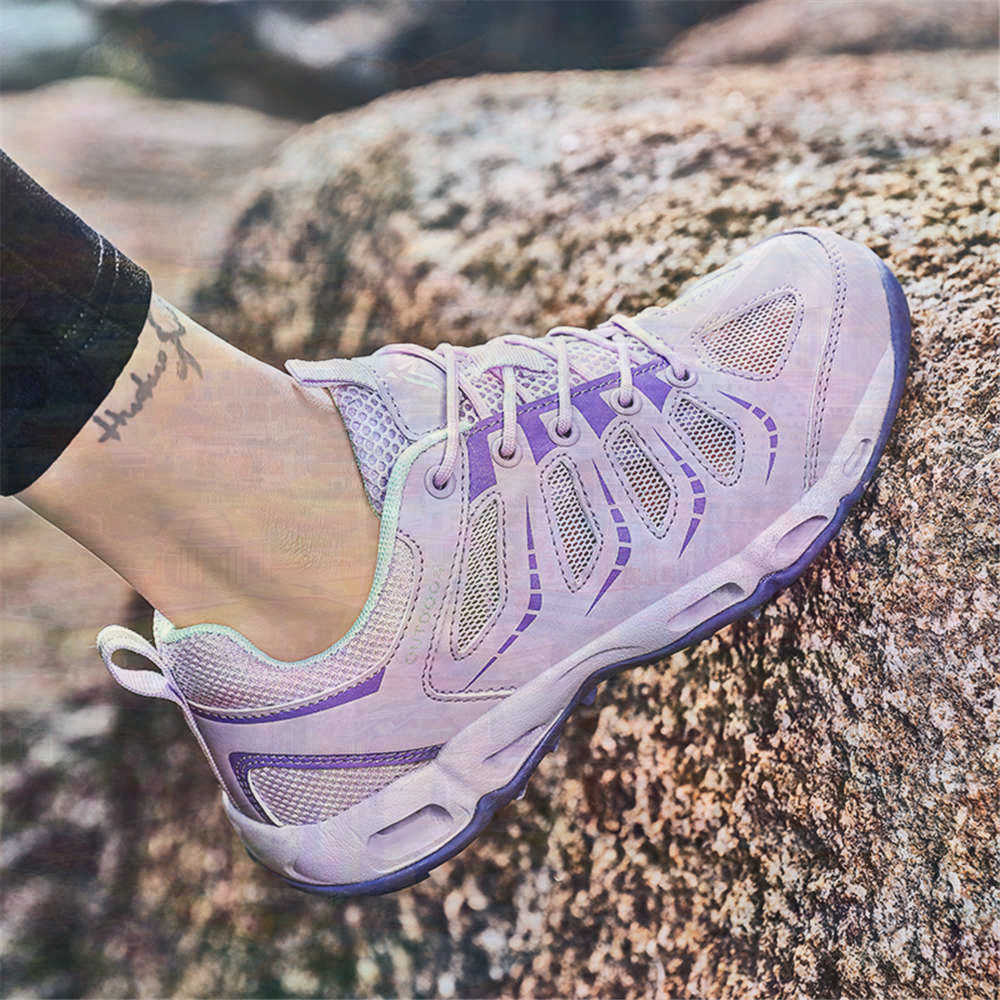 Tech Office Wear Women - Sepatu Tenis Perak Ujung Bulat Musim