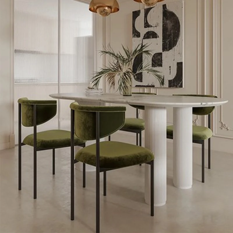 Office Tech Chair - Kursi Makan Mewah Retro Modern dengan