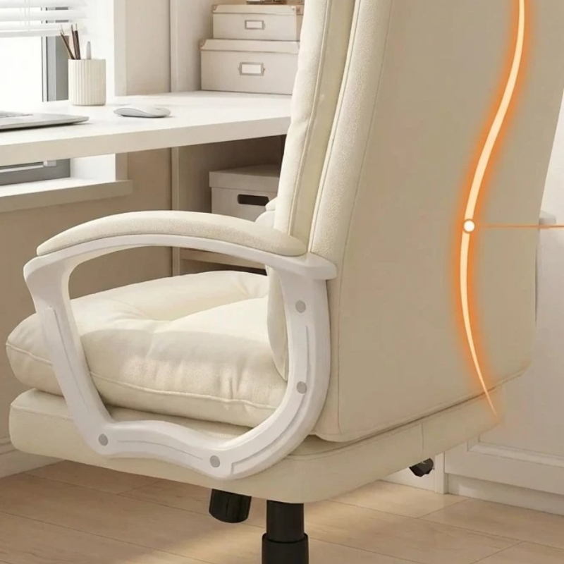 Office Tech Chair - Kursi Kantor Kain Teknis Lengkung F*-Solid