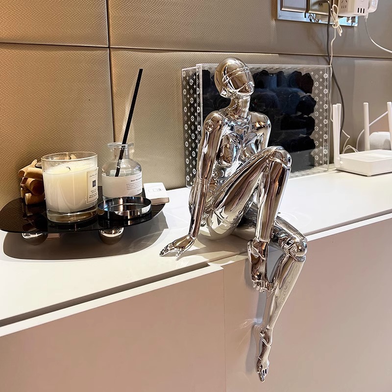 High Tech Office Room - Ornamen Muse, dekorasi desktop kantor, lemari