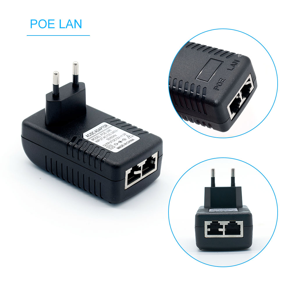 Power Over Ethernet - Keamanan CCTV AC 110V-240V Ke DC