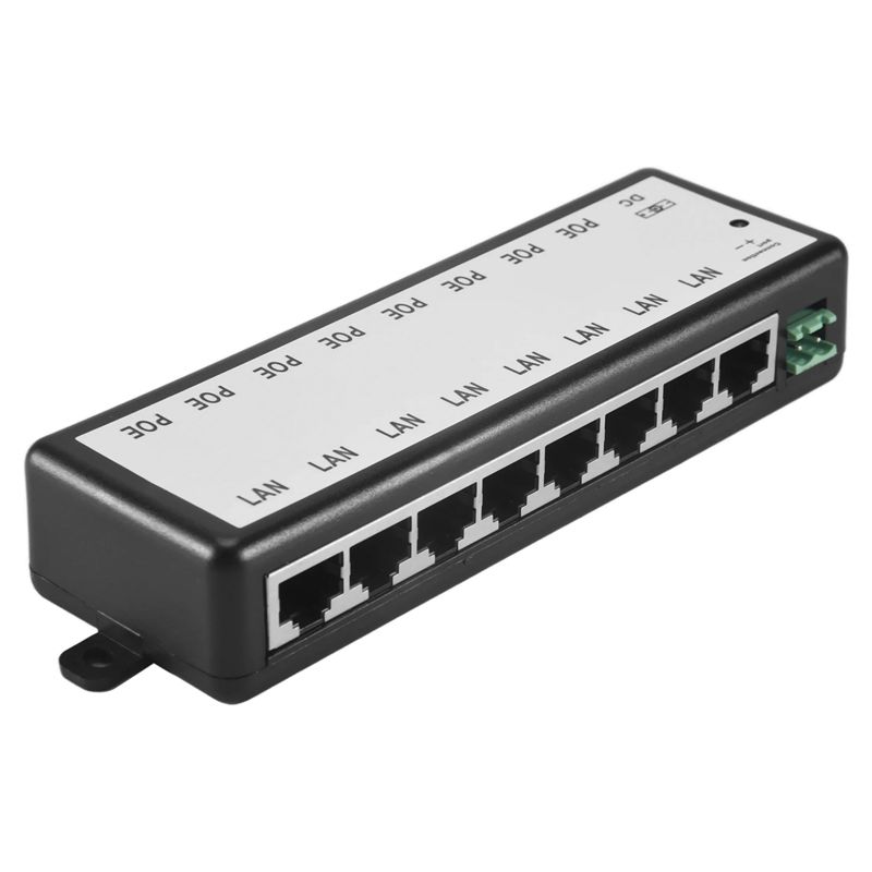 Power Over Ethernet - B03B-8 Port Poe Injector Poe Splitter