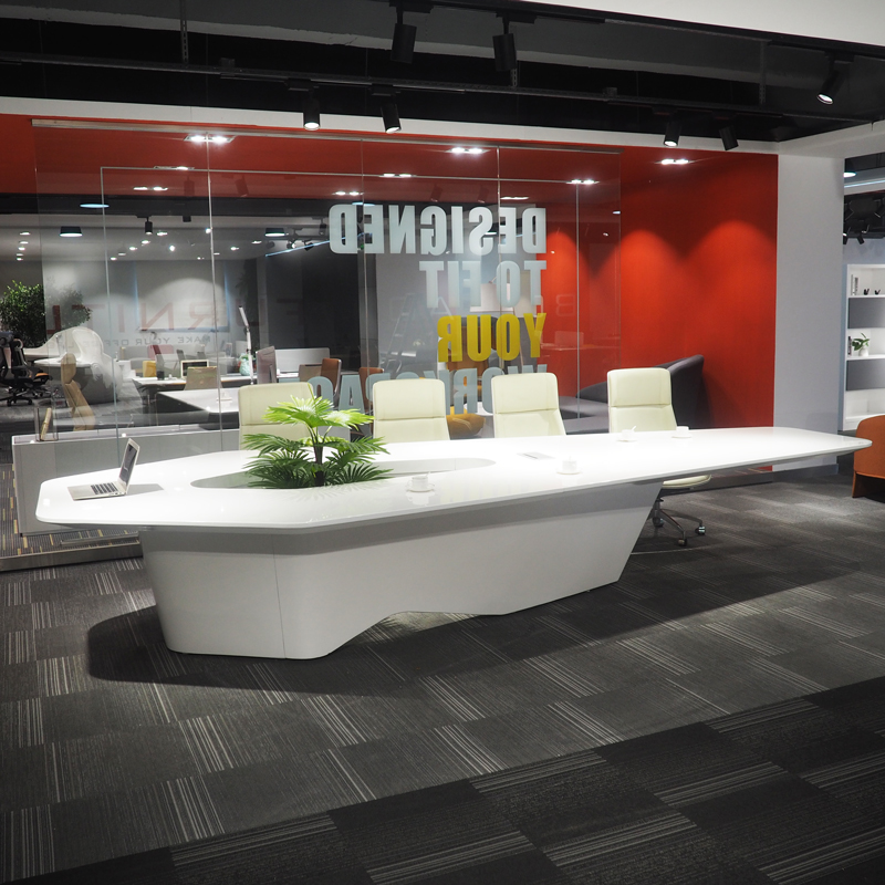 Meja Rapat Konferensi Ruang Ra - High Tech Office Room ulasan dan harga