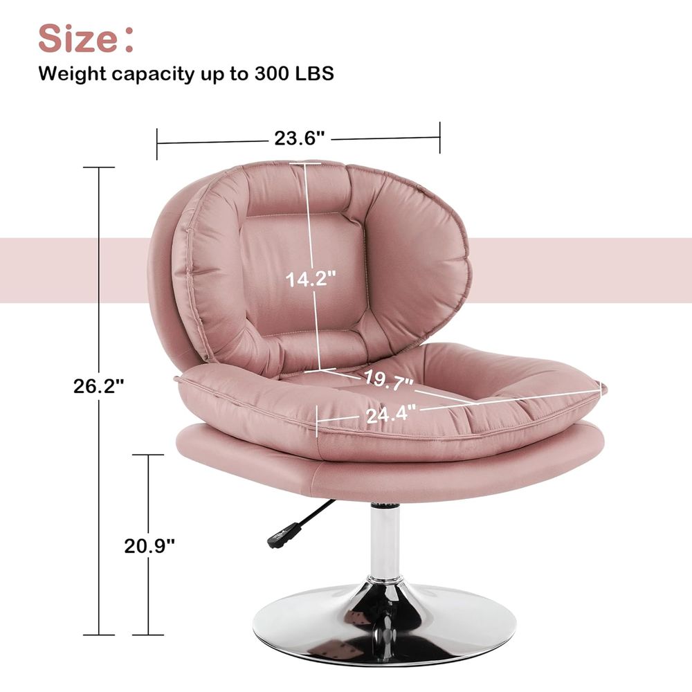 Kursi Rias Putar dengan Keting - Office Tech Chair ulasan dan harga