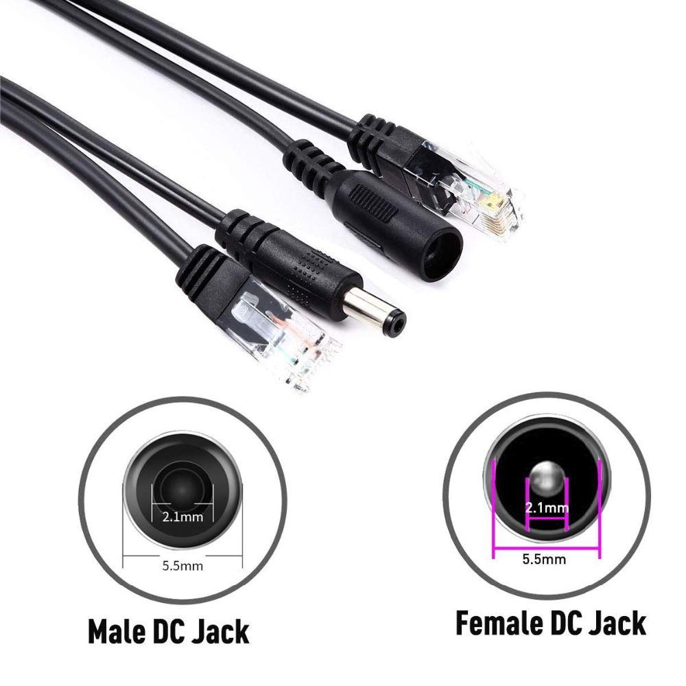 10 Buah (5 Pasang) Pita Adapto - Power Over Ethernet ulasan dan harga
