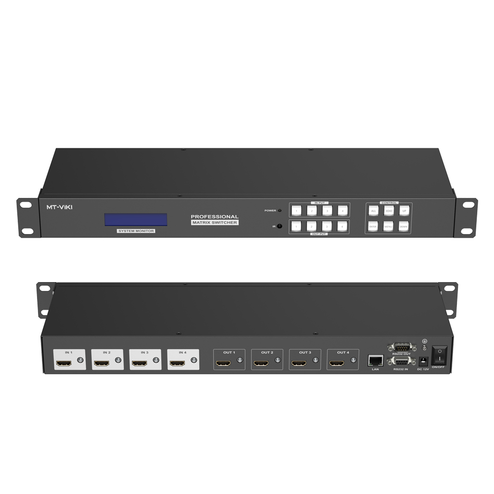 MT-VIKI 4x4 Sakelar Matriks HD - Hdmi Matrix Switch ulasan dan harga