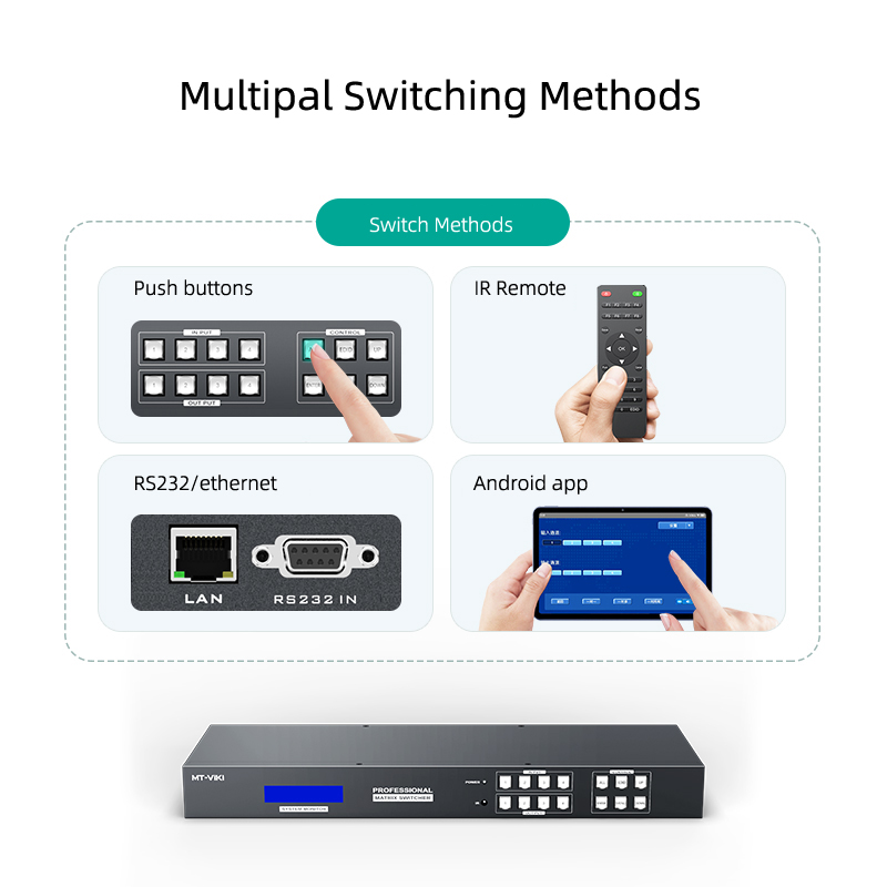 MT-VIKI 4x4 Sakelar Matriks HD - Hdmi Matrix Switch ulasan dan harga