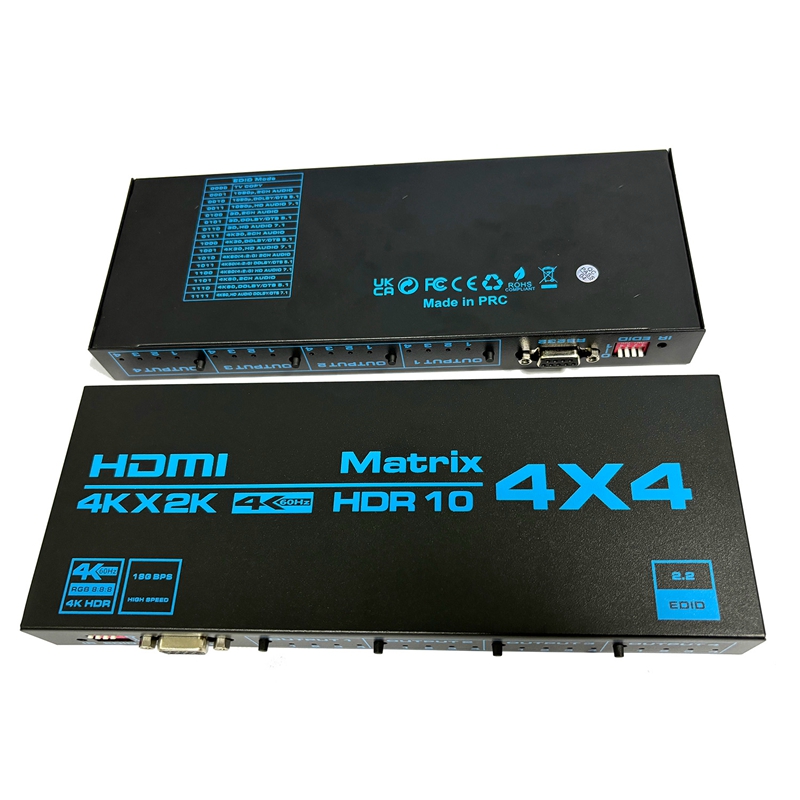 Sakelar Matriks HDMI 4K 4 In 4 - Hdmi Matrix Switch ulasan dan harga