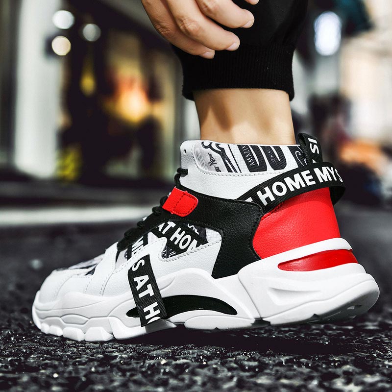 Sneakers Pria Chunky Atasan Ti - High Tech Office Room ulasan dan harga