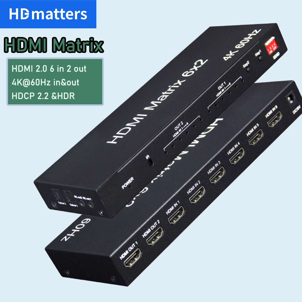 HDMI Matrix 4K 60Hz HDMI 2.0 M - Hdmi Matrix Switch ulasan dan harga