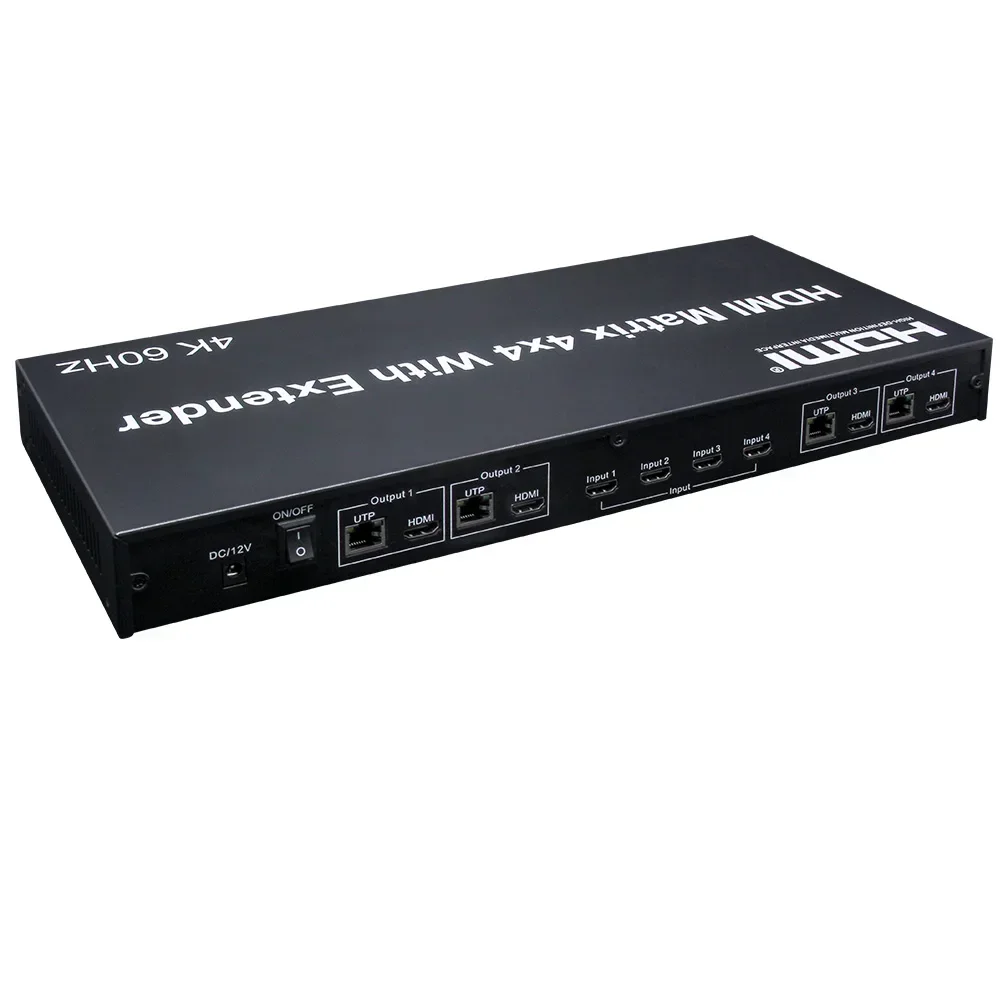 4K 60Hz 4X4 Matrix HDMI2.0 4x4 - Hdmi Matrix Switch ulasan dan harga