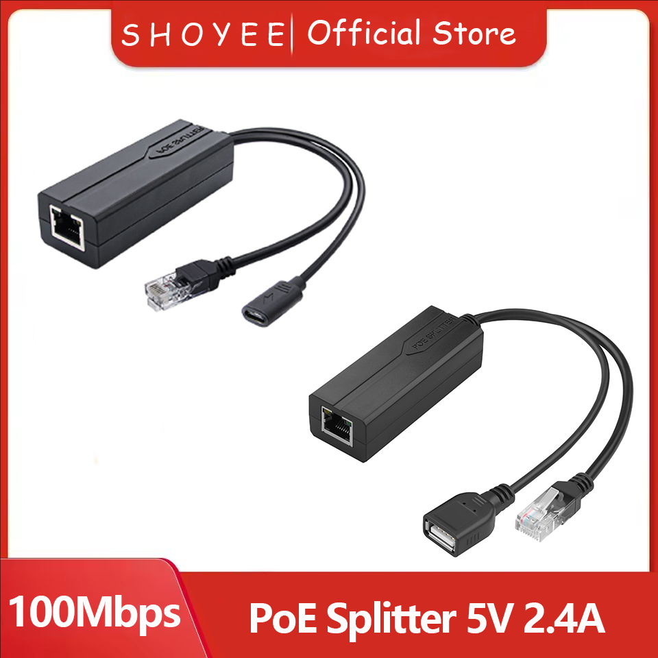 PoE Splitter 5V 2.4A USB Tipe  - Power Over Ethernet ulasan dan harga