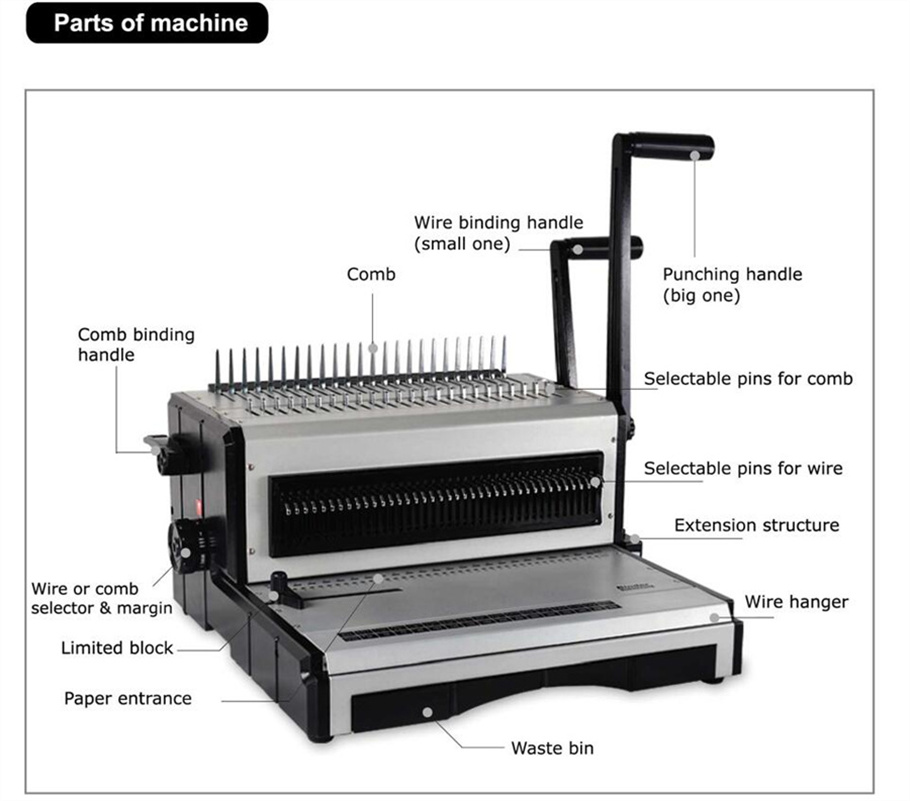 Mesin Penjilid Buku dan Kawat  - Binding Machine Comb ulasan dan harga