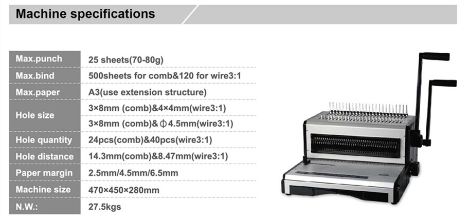Mesin Penjilid Buku dan Kawat  - Binding Machine Comb ulasan dan harga