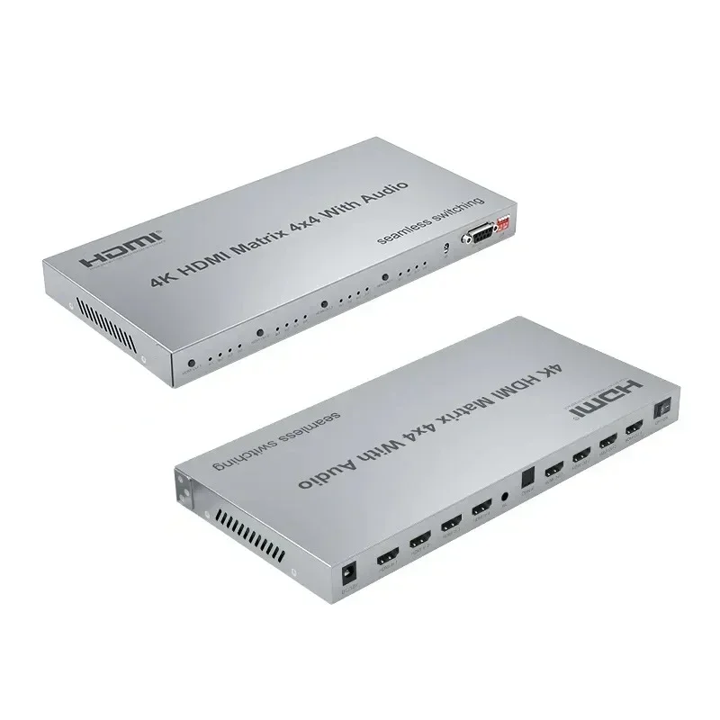 Matriks HDMI 4K 60Hz 4x4 denga - Hdmi Matrix Switch ulasan dan harga