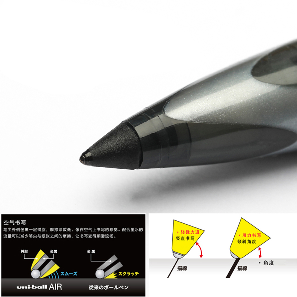 UNI Ball pena Gel udara, perle - Office Tech Essentials ulasan dan harga