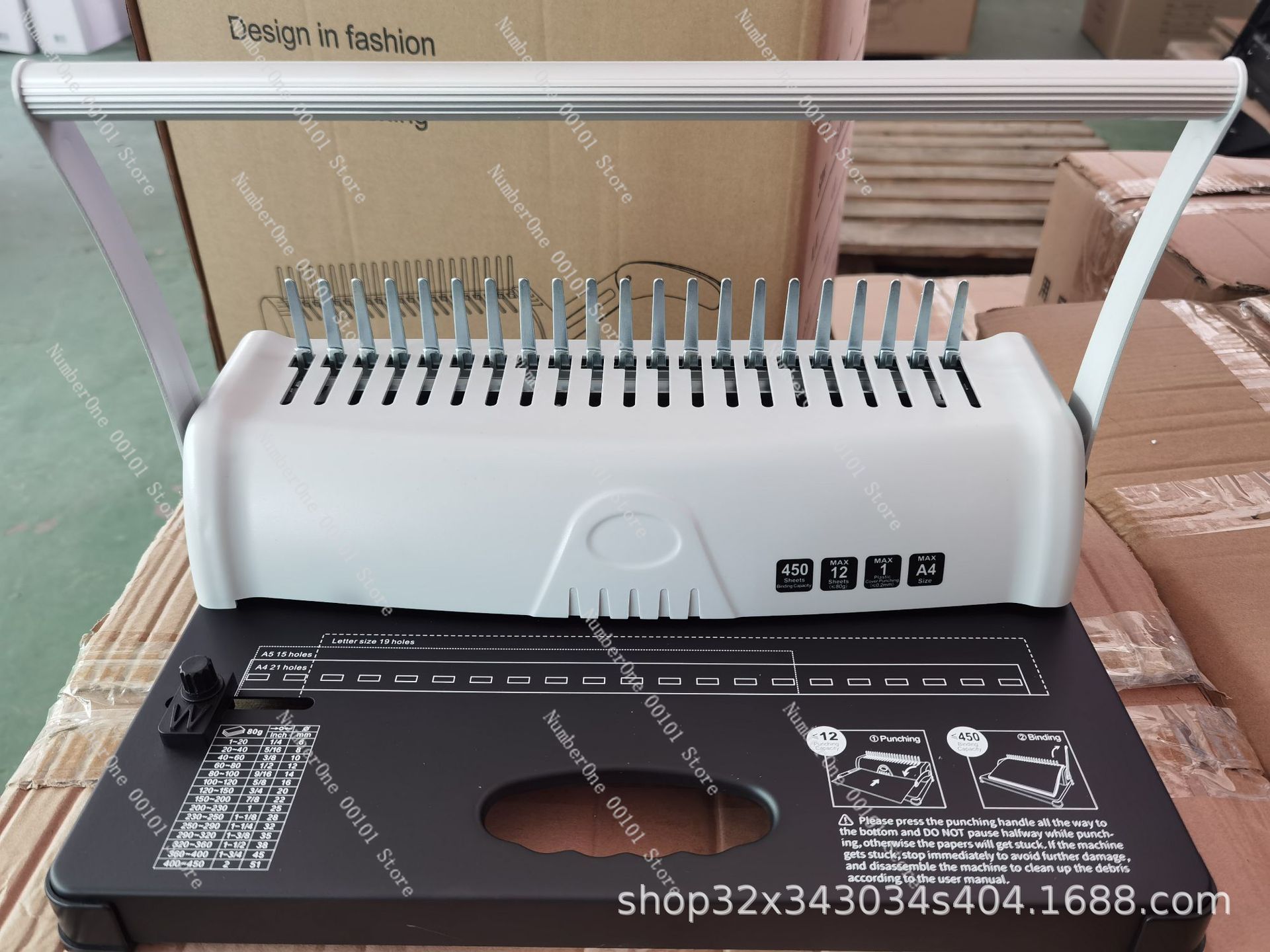 Mesin Penjilid Manual 21 Luban - Binding Machine Comb ulasan dan harga